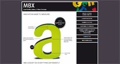 Desktop Screenshot of mbx-usa.com