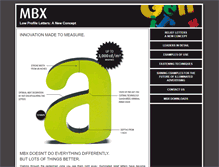 Tablet Screenshot of mbx-usa.com